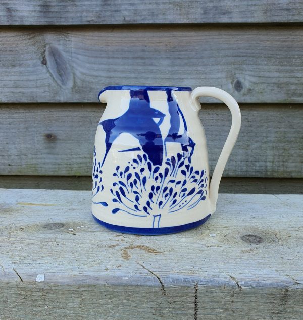 Agapanthus And Swallow Milk Jug