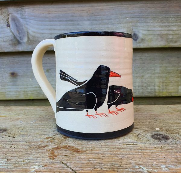 Cornish Chough Mug