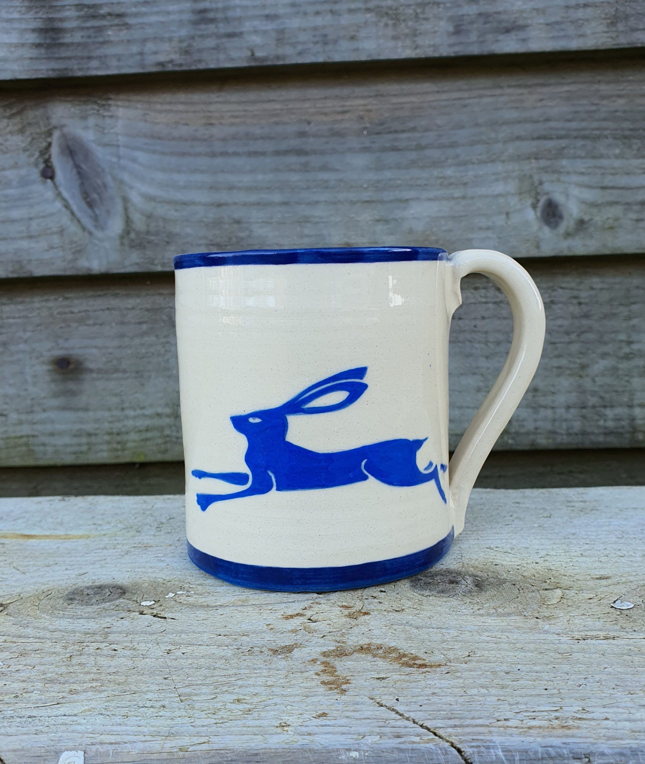 Running Hare mug