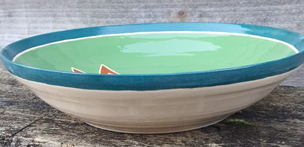 Green Hare Bowl medium - Image 2