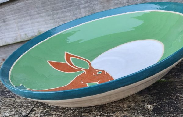 Green Hare Bowl medium - Image 3